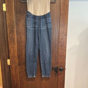 Motherhood Maternity Blue Jeggings with Elastic Waistband